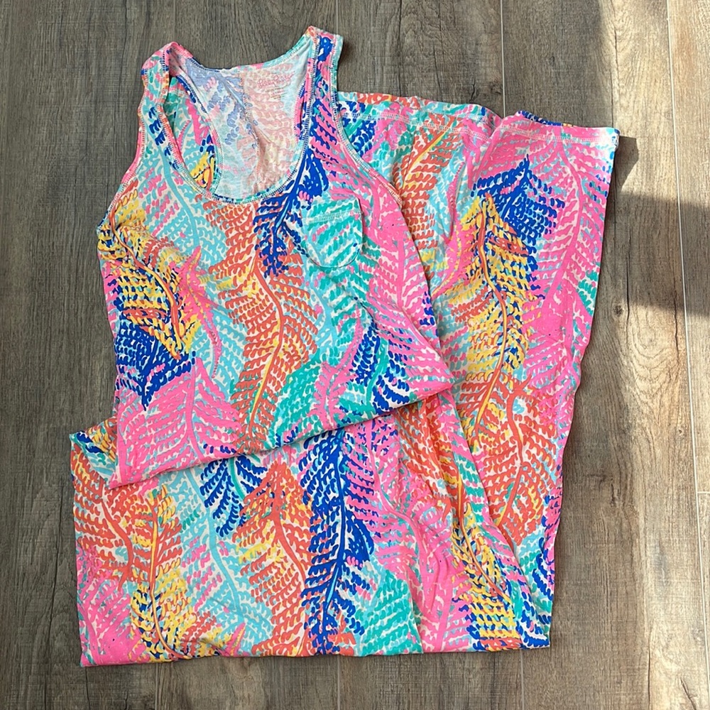 Lilly Pulitzer Betty Racerback Maxi NWOT XS